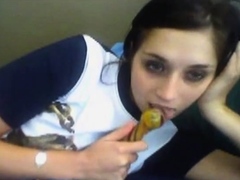 Elle adore se montrer en webcam